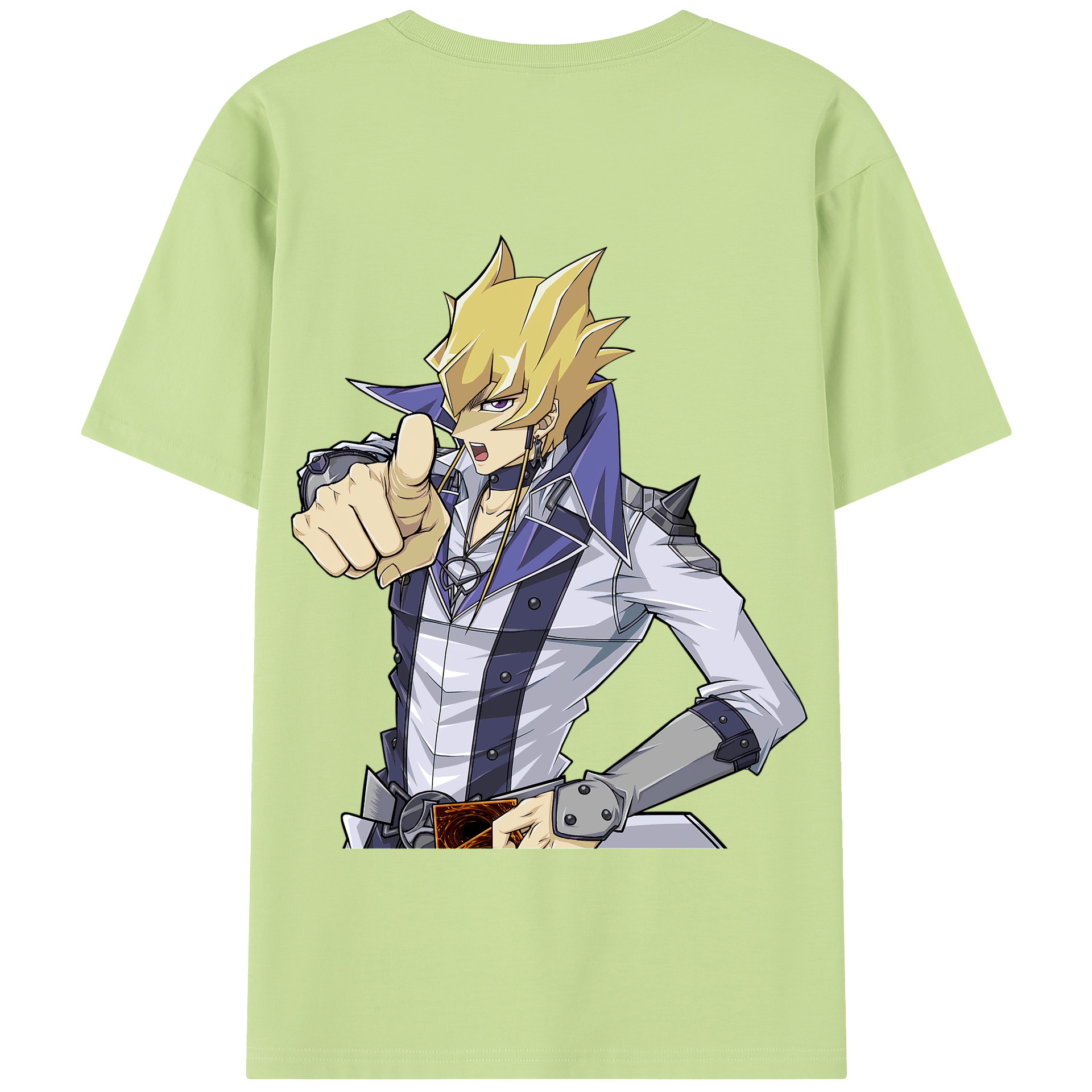 （画像用） 遊☆戯☆王 Yu-Gi-Oh! 綿100％半袖Tシャツ（背面プリント）